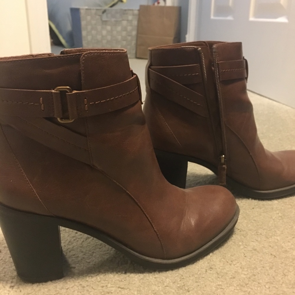 Franco Sarto Leather Boots
